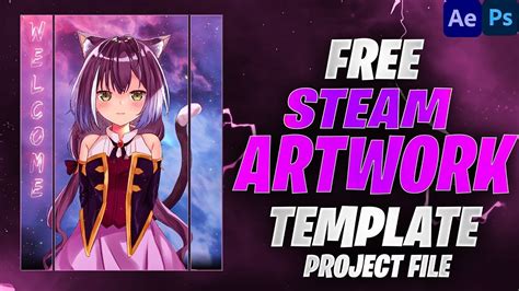 Free Best Steam Artwork Template After Effects Project File