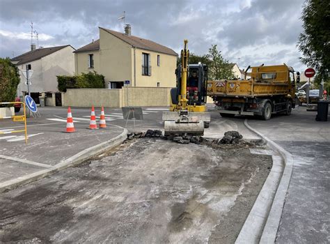 Chevigny Saint Sauveur La Rue Du Mars De Nouveau En Travaux