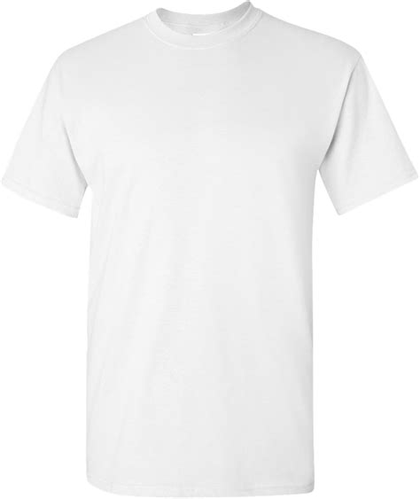 Gildan Mens Heavy Cotton Cotton T Shirt White Amazon