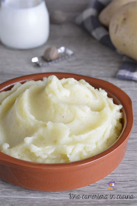 Purè di patate ricetta classica Una cameriera in cucina