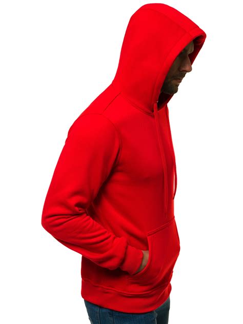 Sudadera De Hombre Roja OZONEE JS 2009 OZONEE