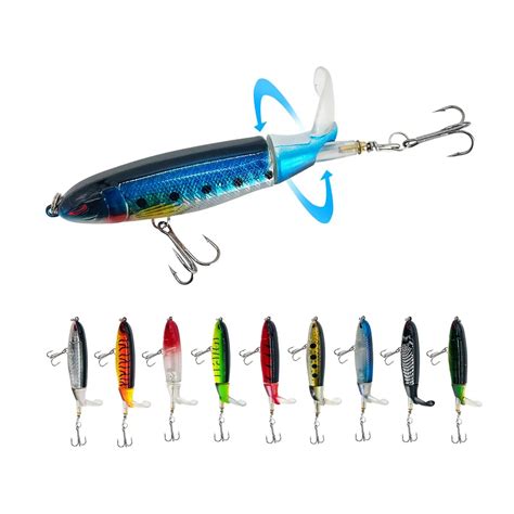 Se Uelo De Pesca Topwater Cebo Artificial Whopper Popper Plopper Duro