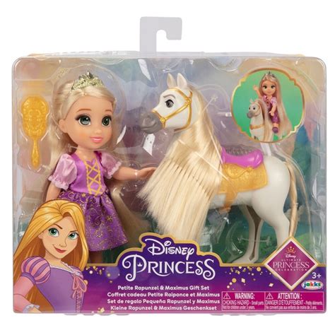 Mini Poup E Cm Raiponce Et Maximus Disney Princesses Jakks Pacific