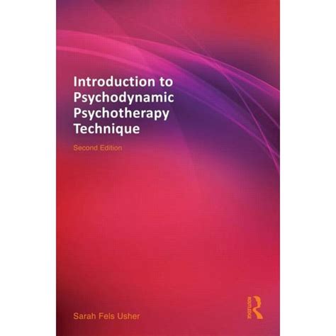 Introduction To Psychodynamic Psychotherapy Technique Paperback