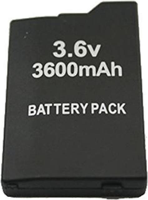 Psp Batterij Accu Voor 2000 And 3000 Serie 3600mah Bol