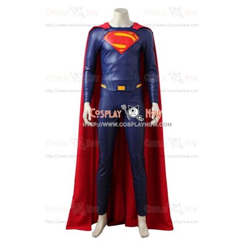 Justice League Cosplay Superman Clark Kent Costume