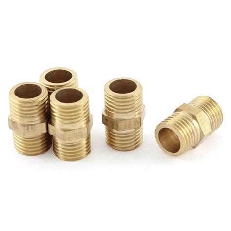 X To Thread Straight Hex Nipples Pipe Reducer Adapters