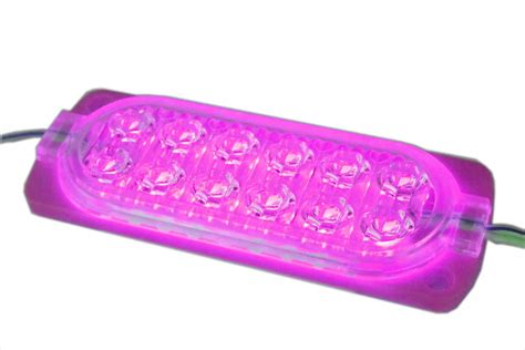 Moduł LED 12V 2 4W wodoodporny IP65 RÓŻOWY 2835 10533 12 PINK Cena