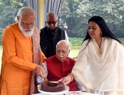 Pm Modi Extends Birthday Greetings To Visionary Leader L K Advani