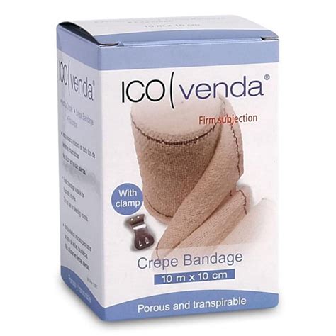 VENDA ELASTICA CREPE ICO VENDA 1 UNIDAD 4 M X 10 Cm