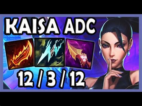 Kaisa Vs Jhin 58 WIN RATE ADC Korea Master Patch 13 15 YouTube