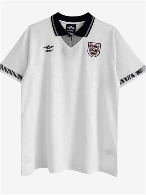 England Home 1990 World Cup Retro Jersey Premium In India.