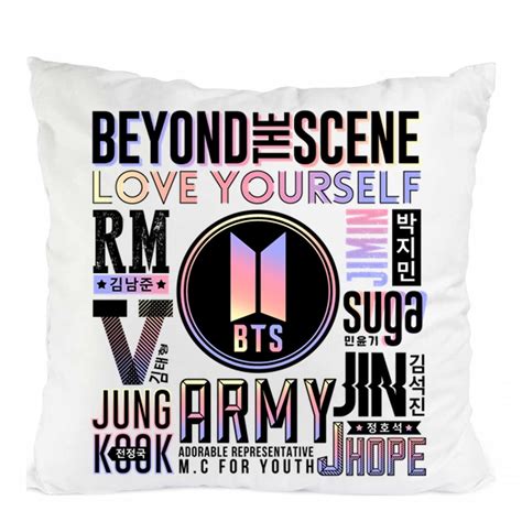 Perna Personalizata Bts Army Logo Poliester Alb X Cm Emag Ro