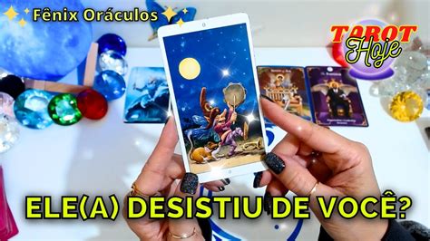 COMO ELE A ESTÁ LONGE DE MIM TAROT DESISTIU DE MIM SENTE FALTA VAI