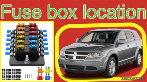 The Fuse Box Location On A 2010 Dodge Journey Youtube