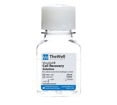 Find Thewell Bioscience Cell Recovery Solution 100 Ml Available At Midsci