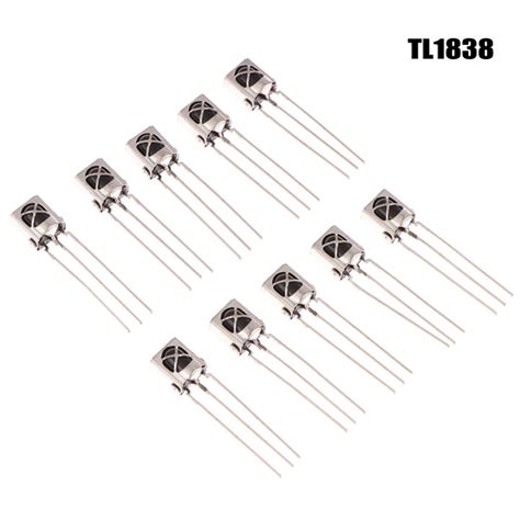 Auto Stuffs 10pcs Universal Ir Infrared Receiver Tl1838 Vs1838b 1838