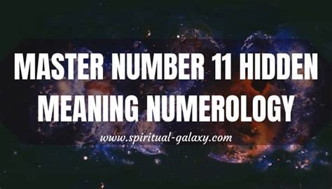 Master Number Hidden Meaning Numerology The Beginning Spiritual