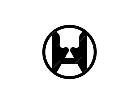 Premium Vector Ha Logo Concept