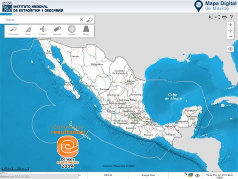 Nueva Version Del Mapa Digital De Mexico Via Inegi Instituto Mexicano