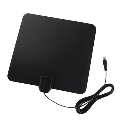 Digital HDTV Flat HD Indoor TV Antenna Amplified 80 Mile Range 4K HD ...