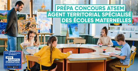 Concours ATSEM 2023 Agent territorial spécialisé des écoles