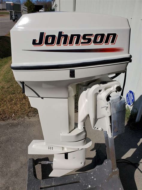 2004 Johnson 40 Hp 2 Cylinder Carbureted 2 Stroke 20 Long Shaft Outboard Motor Calvins Marine