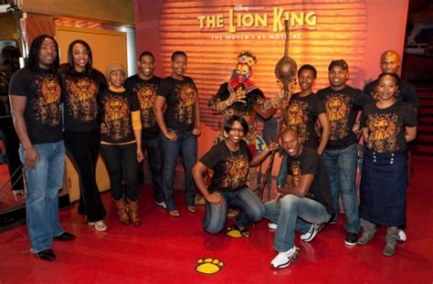 Photos: Lion King Cast Members Celebrate Unveiling at Madame Tussauds ...