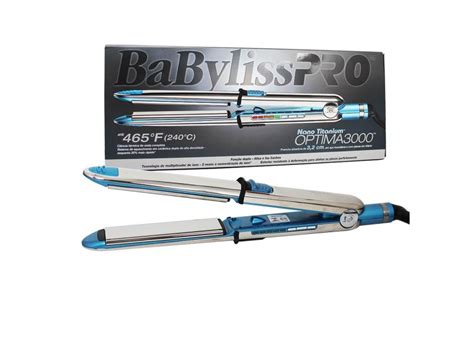Chapinha E Babyliss - Chapinha/Prancha de Cabelo Babyliss Pro Titânio Profissional Emissão de ...