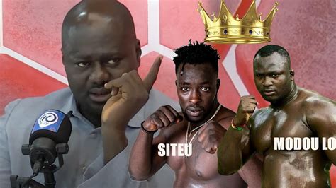 Maître Amadou Dieng dit tout sur le combat Siteu Vs Modou Lô Modou