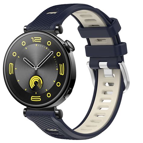 Двухцветный силиконовый ремешок для Huawei Watch GT 4 46 мм 41 мм ...