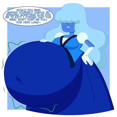 Curveybooru 1girl Big Breasts Blue Skin Cartoon Network Dialogue