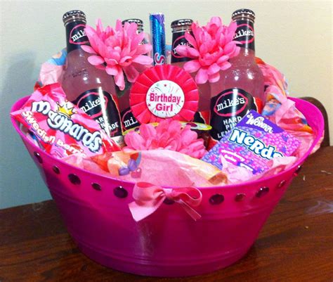 Girly Birthday Basket Dollar Store Bin With Stick On Jewels Fake