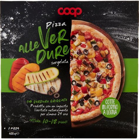 Pizza Surgelata Alle Verdure Grigliate Coop G Coop Shop