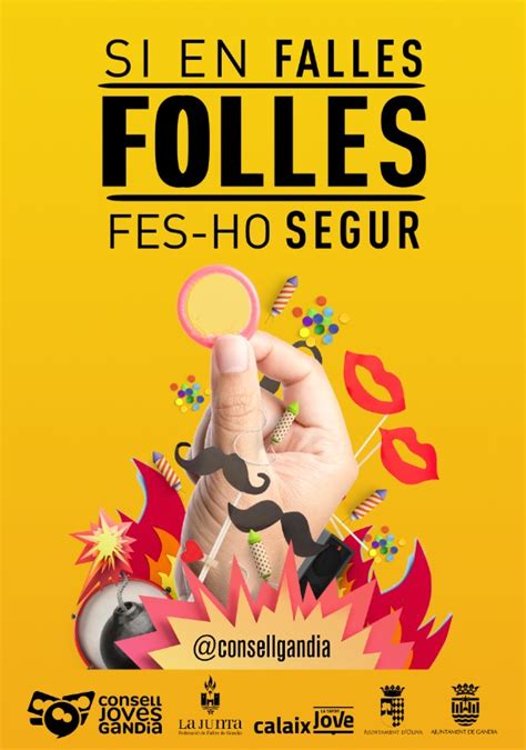 Si En Falles Folles Fes Ho Segur Consell Dels Joves De Gandia