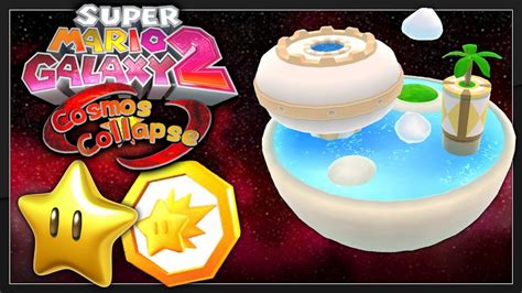 Super Mario Galaxy 2 Cosmos Collapse Sunny Days Galaxy All Stars