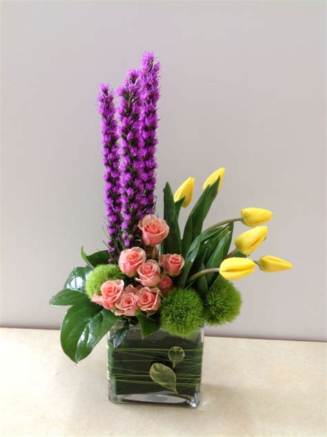 Contemporary Floral Design Spring Flower Arrangements Flower