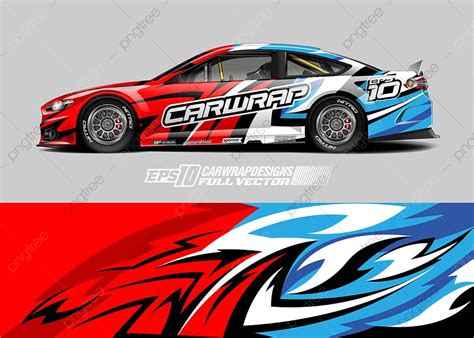 Race Car Graphic Livery Design Vector Mockup Template Download On Pngtree