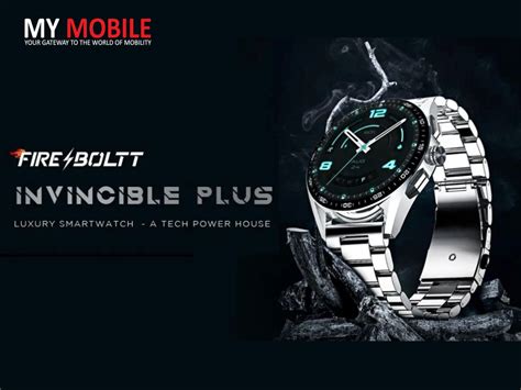 Fire Boltt Invincible Plus Smartwatch With Bluetooth Calling Inch