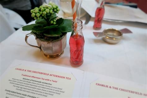 Willy Wonka Chocolate Afternoon Tea At The Chesterfield Hotel Review