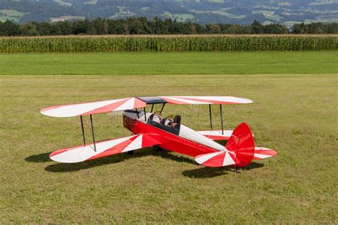 Double Decker - Model Biplane - Aircraft Stock Photo - Image: 48716178