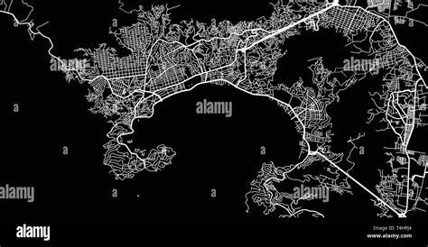 Vector Urbano Mapa De La Ciudad De Acapulco M Xico Imagen Vector De