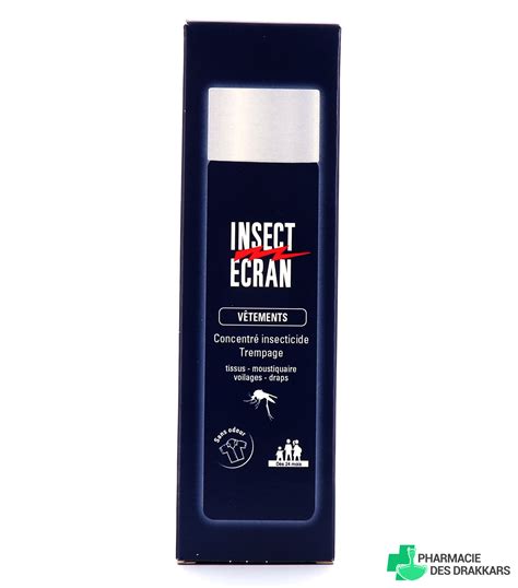 Insect Ecran Insecticide V Tements Solution De Trempage Anti Moustique