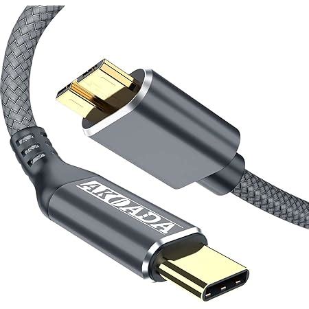 UGREEN 1M Cable USB Tipo C 3 0 a Micro Tipo B Cable USB C Carga Rápida