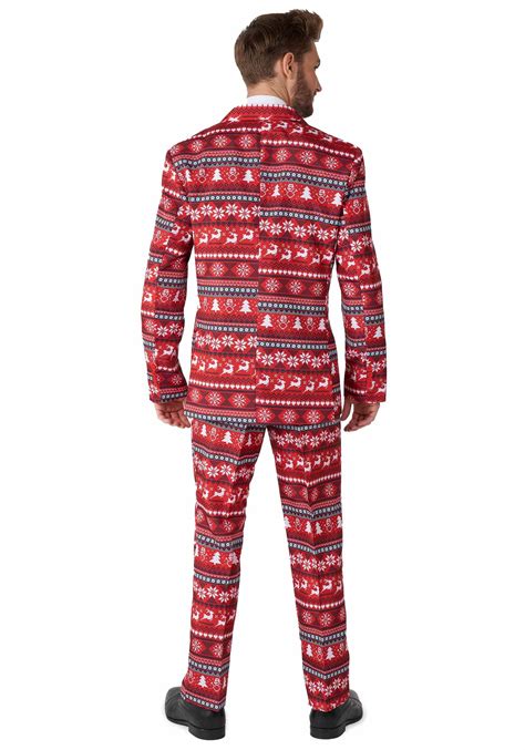 Suitmeister Nordic Red Pixel Suit