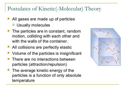 Ch 14 Ideal Gas Law And Kinetic Theory