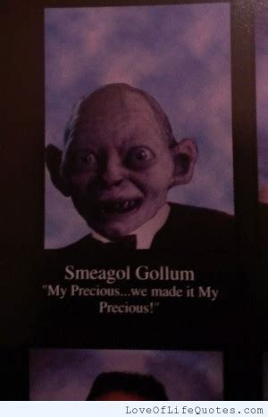 Gollum Lord Of The Rings Quotes. QuotesGram