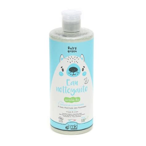 Baby Green eau nettoyante Bio MKL bio Bébé Visage et corps