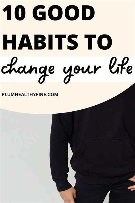 10 Insanely Simple Daily Habits To Improve Your Life Artofit