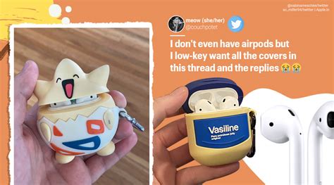 Apple users are sharing quirky AirPods cases online and netizens are ...